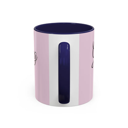 Good Morning Princess Accent Coffee Mug — Pink Script 11/15oz