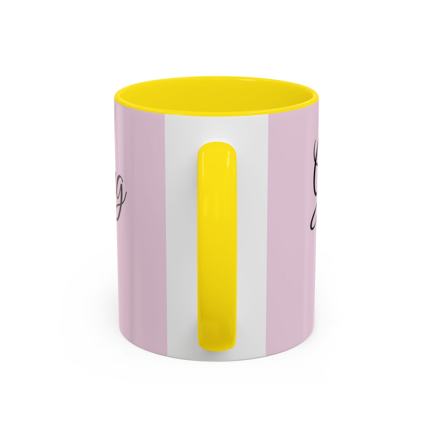 Good Morning Princess Accent Coffee Mug — Pink Script 11/15oz