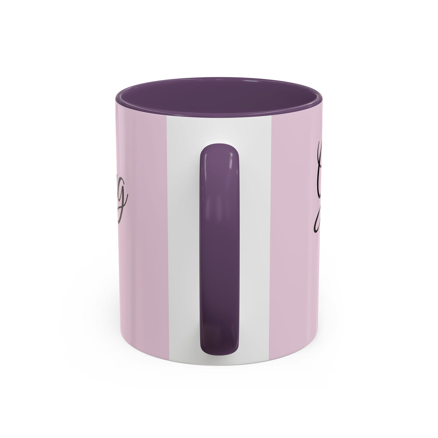 Good Morning Princess Accent Coffee Mug — Pink Script 11/15oz
