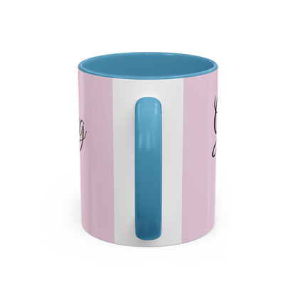 Good Morning Princess Accent Coffee Mug — Pink Script 11/15oz